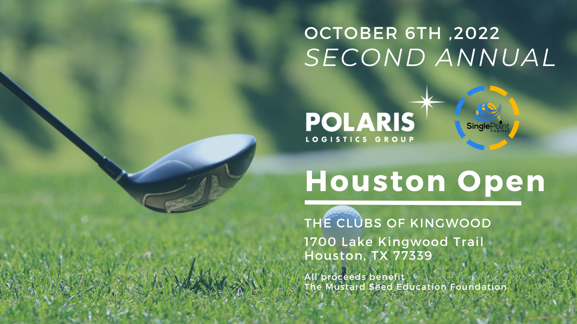 Polaris Open Golf Outing flyer